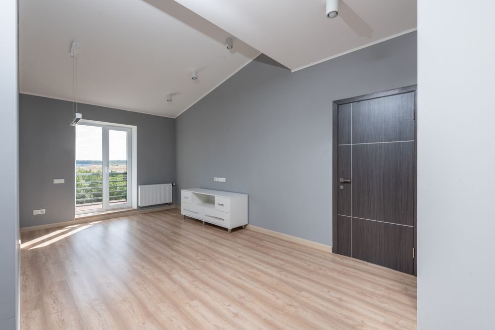 Fitted interior unit from a 40-unit builder housing project